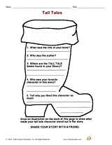 Tall Tales Printable (2nd - 3rd Grade) - TeacherVision