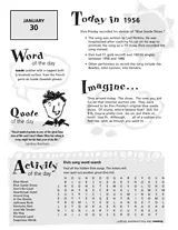 Elvis Presley's ''Blue Suede Shoes'' Printable (K - 8th Grade ...