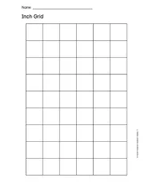 Inch Grid - TeacherVision